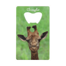 Junger Giraffen-Flaschen-Öffner