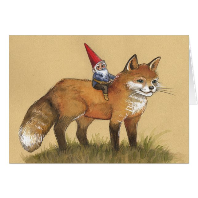 Junger Gnome und Fox (Vorderseite (Horizontal))