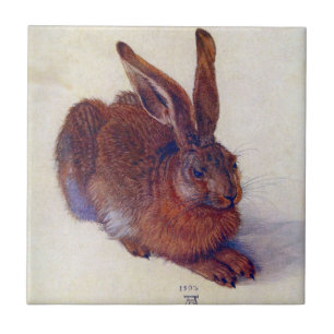 Junger Hase von Albrecht Durer, Renaissance-Feinbi Fliese