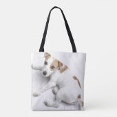 Junger Jack-Russell-Terrier Tasche (Rückseite)