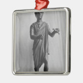 Junger Junge mit einem Vogel, spät Republikaner Silbernes Ornament (Links)