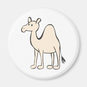 Junger Kamel-Cartoon Magnet
