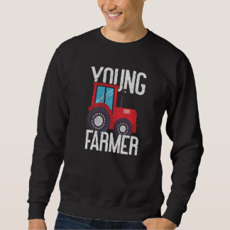 Junger Landwirt Lokaler Bauernhof   Junger Landwir Sweatshirt