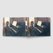 Junger Mann am Klavier von Caillebotte Gästebuch (Voll)