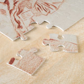 Junger Mann im orientalischen Kostüm (Zeichnen) Puzzle (Seite)