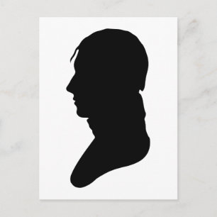 Junger Mann Postkarte