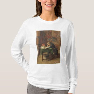 Junger Mann-Schreiben, 1852 T-Shirt