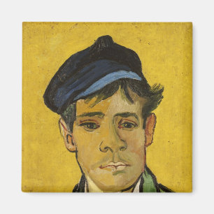 Junger Mann Vincent van Goghs mit einem Hut, Magnet