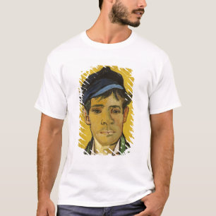 Junger Mann Vincent van Goghs mit einem Hut, T-Shirt