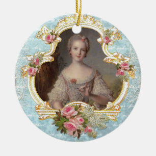 Junger Marie Antoinette Weihnachtsschmuck