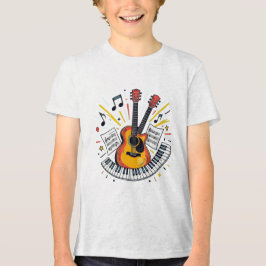 Junger Musikstar-Klub Tri-Blend Shirt