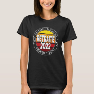 Junger pensionierter Arbeitskollege 2022 Sonnenunt T-Shirt