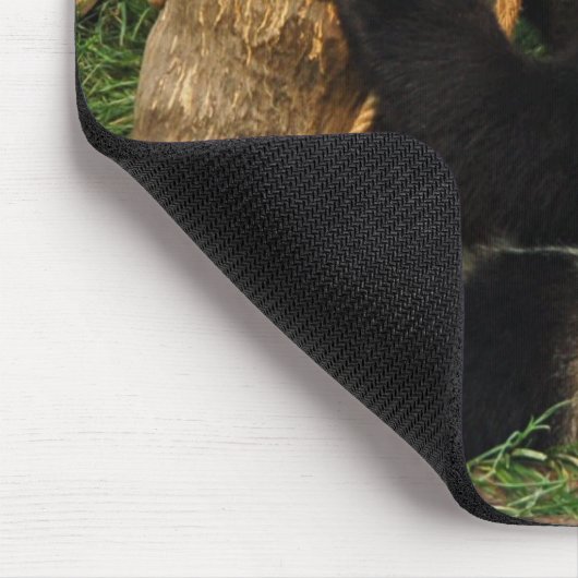 Junger riesiger Panda Mousepad (Ecke)