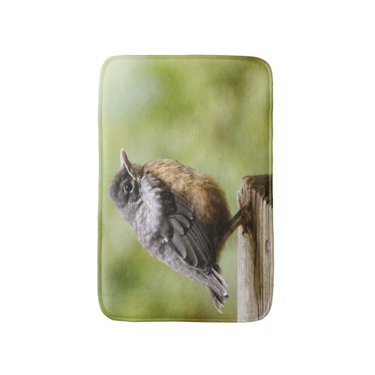 Junger Robin Badematte (Vorderseite Vertikal)