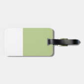 Junger Robin Gepäckanhänger (Rückseite horizontal)