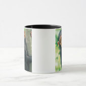 Junger Schimpanse (Pantroglodytes) Tasse (Zentrum)