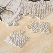 Junger Schwarze durch Wenceslaus Hollar Puzzle (Seite)