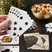 Junger Schwarze durch Wenceslaus Hollar Spielkarten (In Situ)
