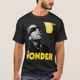 Junger Stevie Wonder Retro RB Sänger Tribut T-Shirt