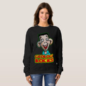 Junger Student Dicky Dingus sagt, Geologie ist gro Sweatshirt (Vorne ganz)