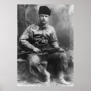 Junger Teddy Roosevelt Poster