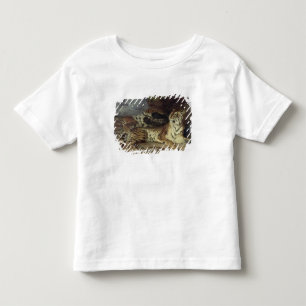 Junger Tiger, der mit seiner Mutter, 1830 spielt Kleinkind T-shirt