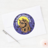 junger träumender Wolf Aufkleber (Umschlag)