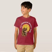 junger träumender Wolf T-Shirt (Vorne ganz)
