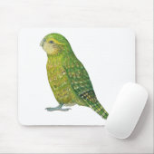 Junger weiblicher Kakapo Mousepad (Mit Mouse)