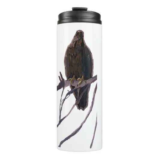 Junger Weißkopfseeadler Thermosbecher (Vorderseite)