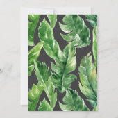 Junger wilder und drei einladung (Rückseite)