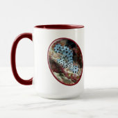Junger Zackenbarsch - Ovales fotografisches Design Tasse (Links)