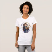 Junger Zaubererschüler - Magisches Himmelsgewölbe T-Shirt (Vorne ganz)