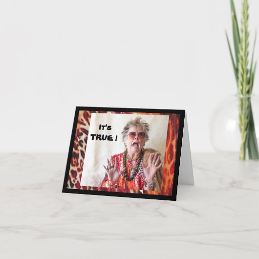 Jüngere und ältere Unterschiede Karte (Vorderseite)