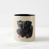 Jüngeres der Schnauzer Zweifarbige Tasse (Mittel)