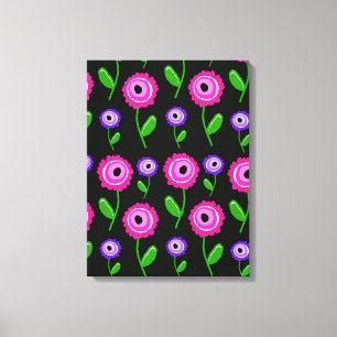 Junges Blumen Leinwanddruck