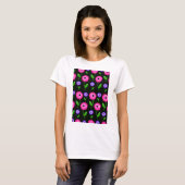 Junges Blumen T-Shirt (Vorne ganz)