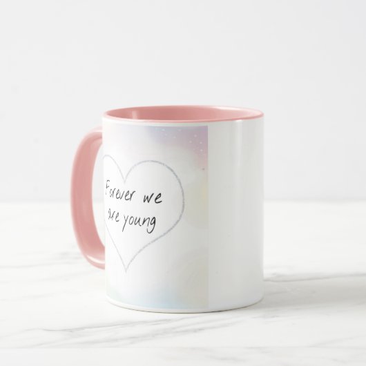 Junges buntes tasse (Vorderseite Links)