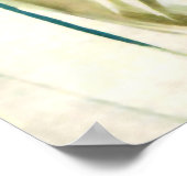 Junges Ehepaar in der Liebe, Vintag romantisch Poster (Ecke)