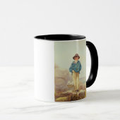 Junges England - ein Fisher-Junge Tasse (VorderseiteRechts)