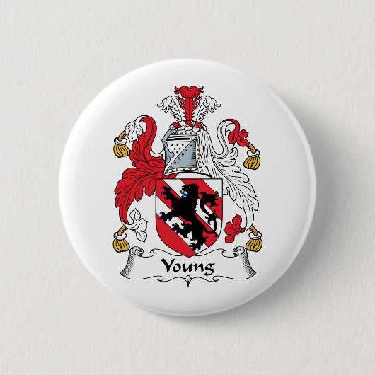 Junges Familienwappen Button (Vorderseite)