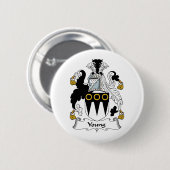 Junges Familienwappen Button (Vorne & Hinten)