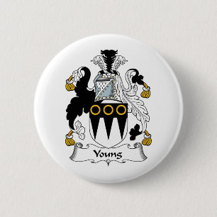 Junges Familienwappen Button