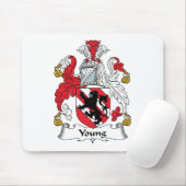 Junges Familienwappen Mousepad (Mit Mouse)