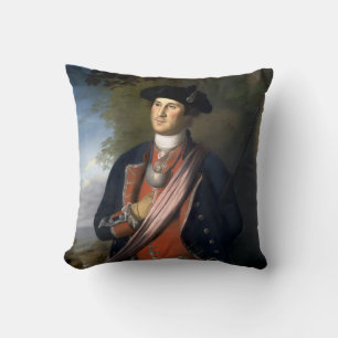 Junges George-Washington-Porträt Kissen
