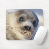 Junges Harfen-Siegel Mousepad (Mit Mouse)