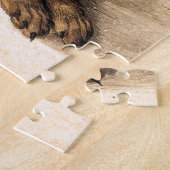 Junges Hase-Puzzlespiel Albrecht Durer Puzzle (Seite)