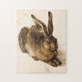Junges Hase-Puzzlespiel Albrecht Durer Puzzle