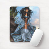 Junges indisches Mädchen (1) Mousepad (Mit Mouse)