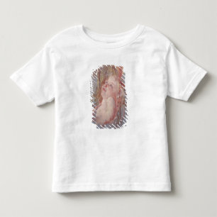 Junges Kind in den Armen seiner Mutter Kleinkind T-shirt